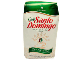Доминиканский кофе Santo Domingo Без кофеина, молотый 454гр.