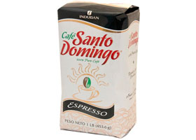 Доминиканский кофе Santo Domingo Espresso, молотый 454гр.