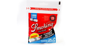 Фильтры для самокруток Smoking Slim Classic Carbon
