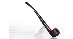 Курительная трубка BPK Polo briar pipe metal filter 125mm 69-01 мал