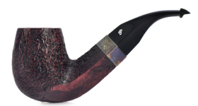 Курительная трубка Peterson Sherlock Holmes Sandblast Milverton P-Lip 9 мм