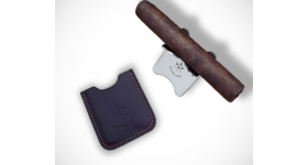 Подставка под сигару Le Petit - Burgundy Leather Cigar Stand (Бургунди)
